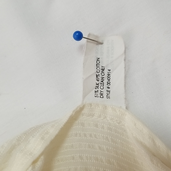 Club Monaco Sleeveless Blouse NWOT Silk Cotton Blend - Picture 6 of 6